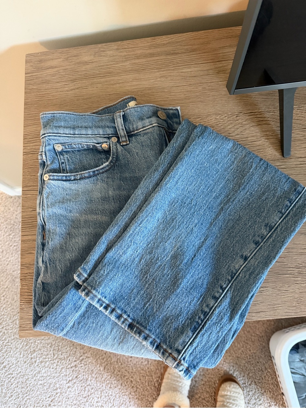 Madewell Light Blue Straight womens Jeans
